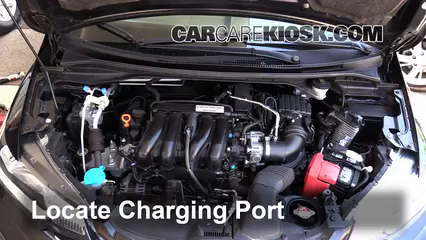 2015 Honda Fit EX 1.5L 4 Cyl. Air Conditioner Recharge Freon